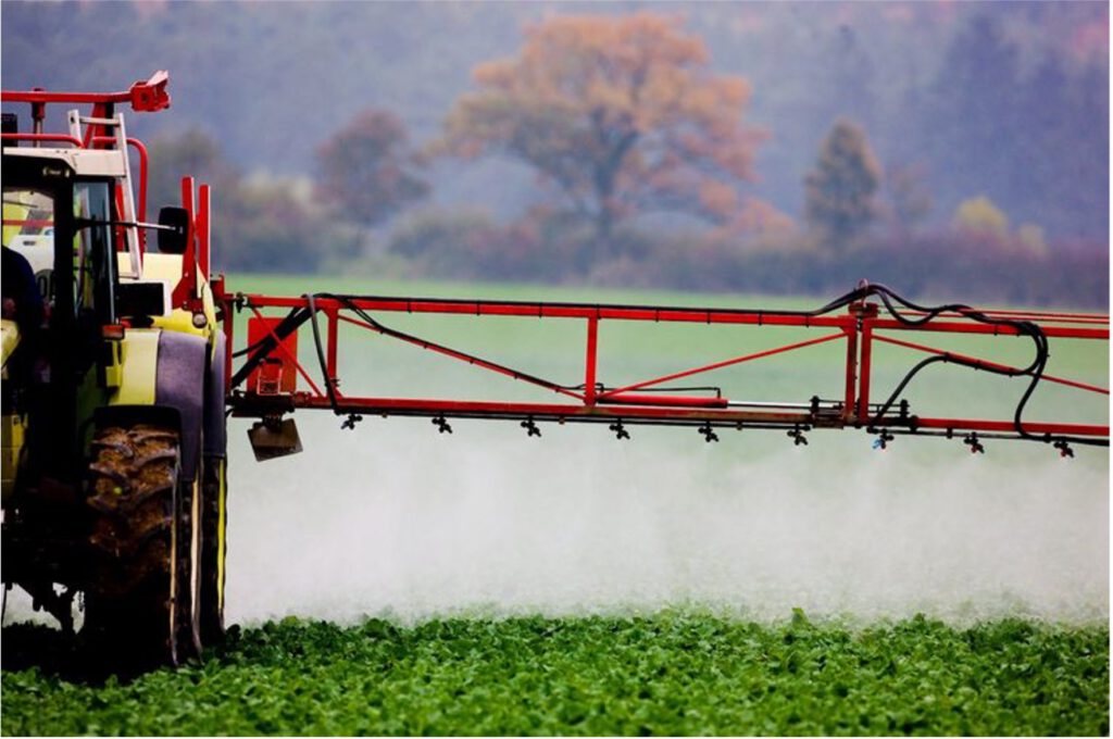 Pesticides use in agriculture